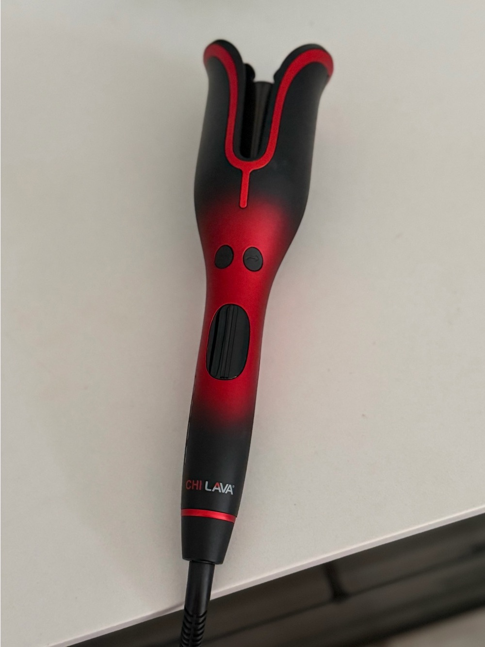 CHI LAVA Red and Black Auto Curler for Women
